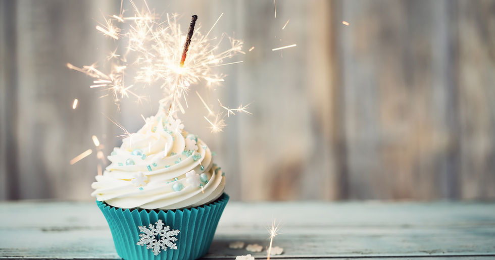 Cupcake met sterretje