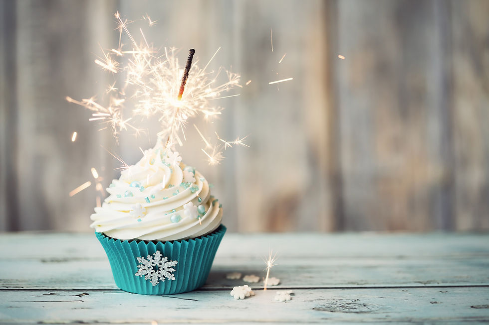 Cupcake With Sparkler