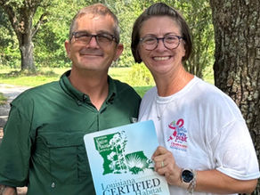 Andree and Scott Griffin - Silver Louisiana Certified Habitat