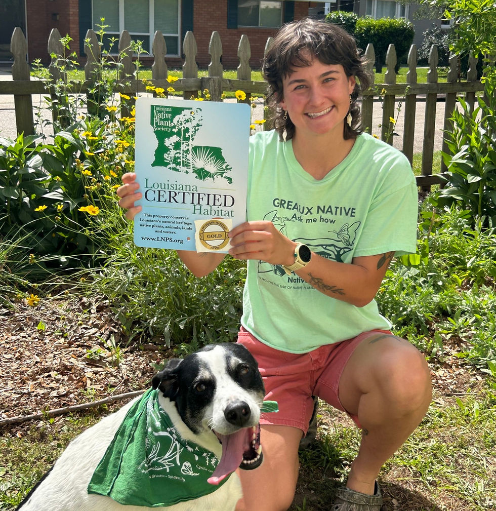 Brenae Bergeron - Gold Level Louisiana Certified Habitat - Lafayette