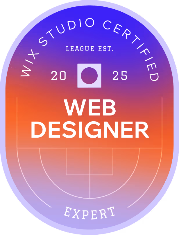 Modest Webdesign Wix Studio Web Designer Badge
