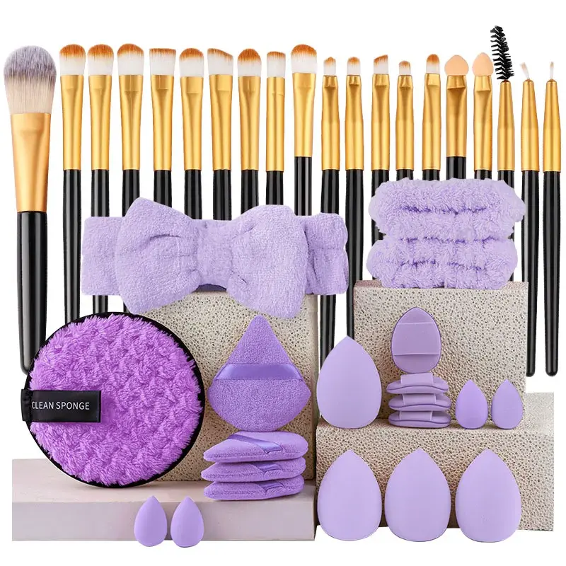 Thumbnail: Makeup Brush Set 20Pcs Kit Soft Fluffy Eye Shadow Brushes Cosmetic Foundation