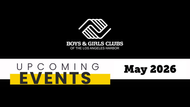 Upcoming Events for the Month of May 2026