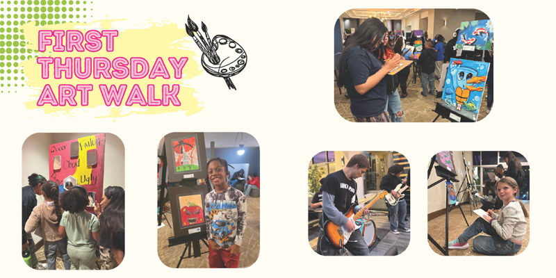 Club Teens at First Thursday Art Walk in San Pedro