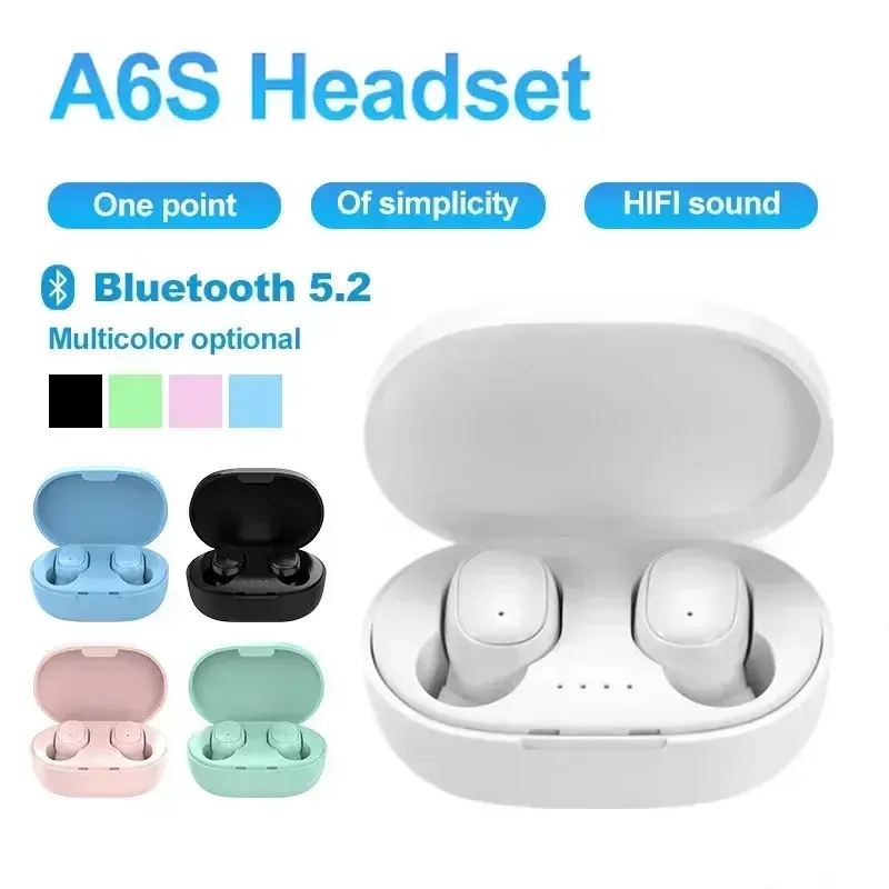 Miniatura: TWS Bluetooth Earphones Wireless Bluetooth Headset Noise Cancelling Headsets Wit