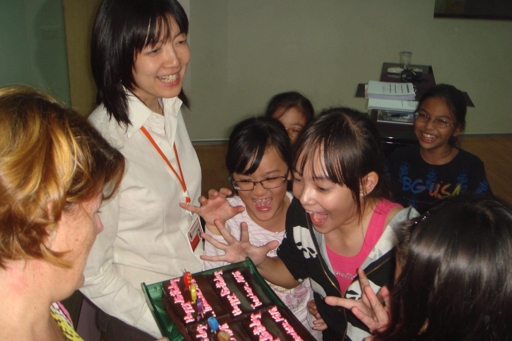BD cakes from the students