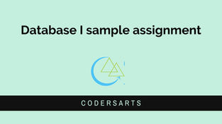 Database I sample assignment