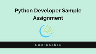 Python Developer | Sample Assignment