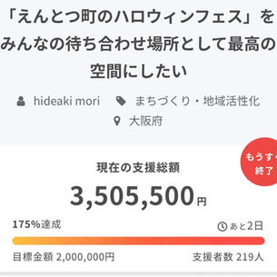 クラファン21日目