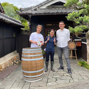 大阪府柏原市、西日本最古のワイナリー、カタシモワイナリーさんへ