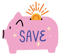 Piggy bank animation