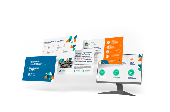 apresentação de relatório colombo lixo zero