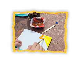 foto oficina de pintura lixo zero