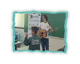 foto música lixo zero