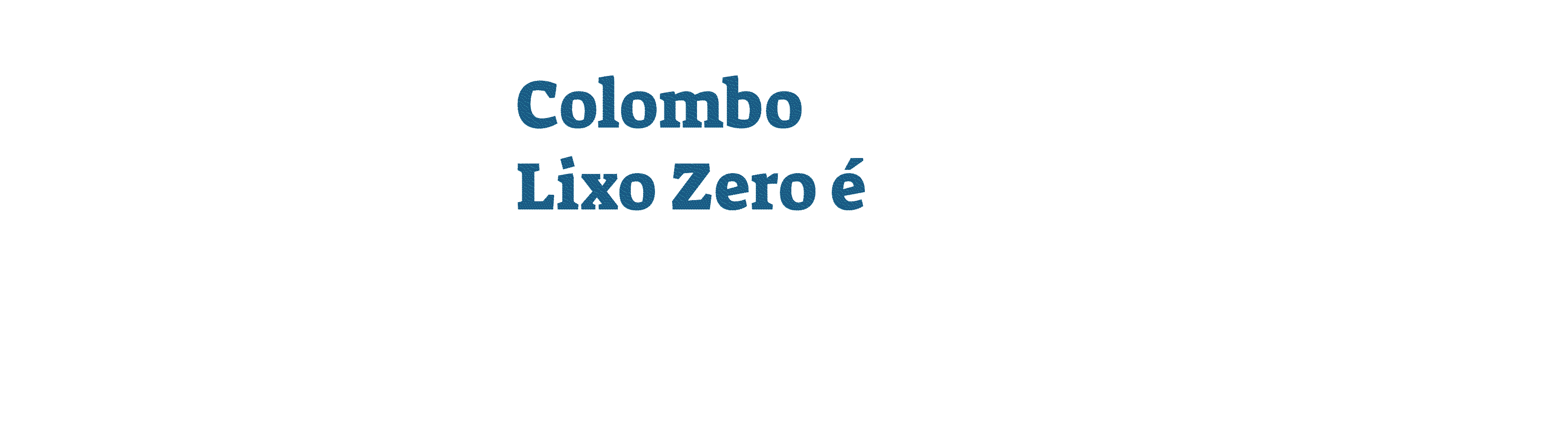 gif colombo lixo zero é