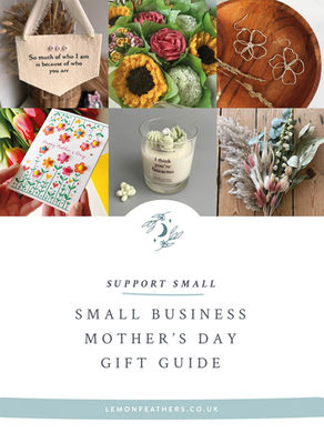 Small Business Mother's Day Gift Guide