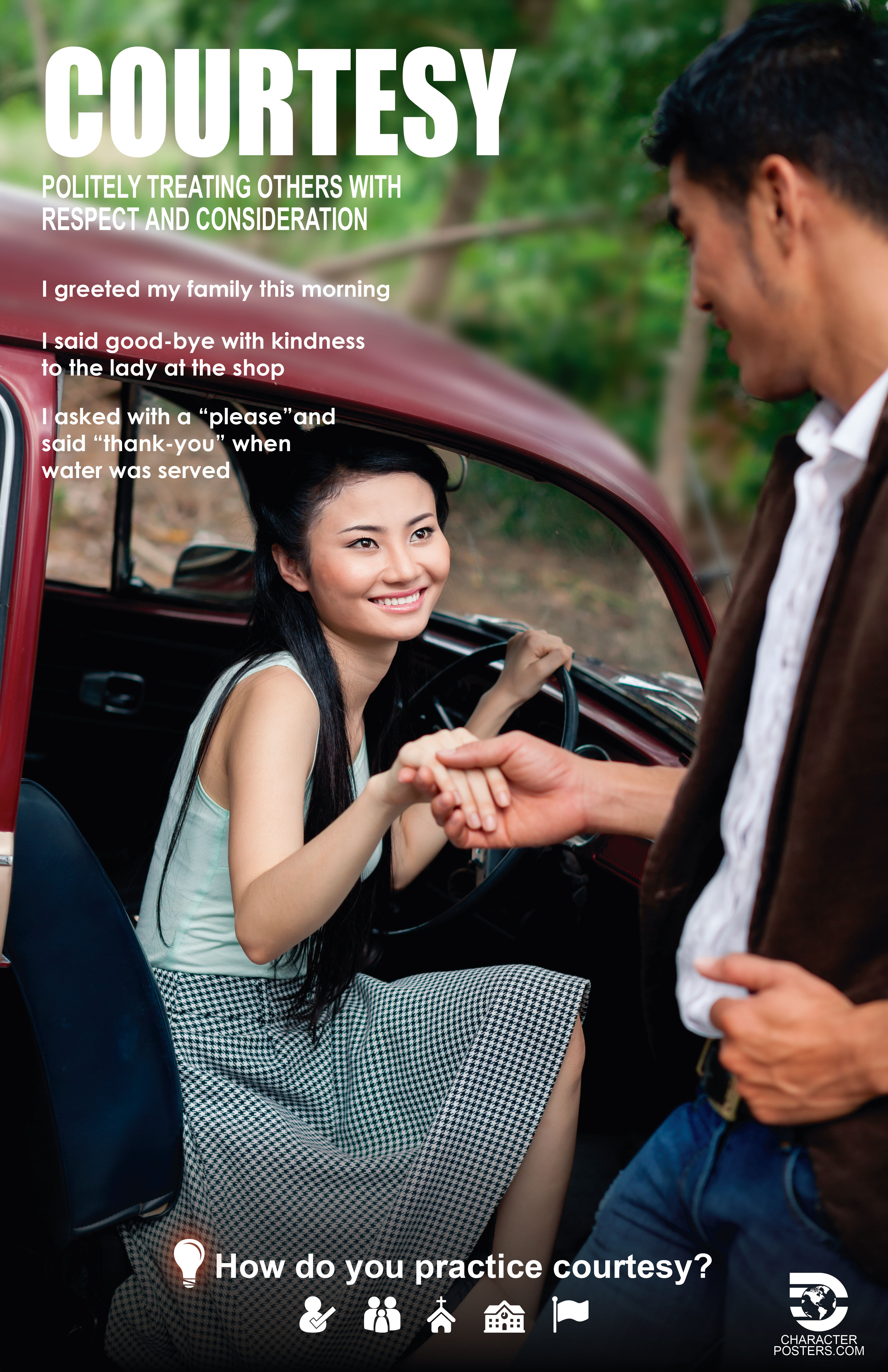 Asian 40 Examples - Kagandahang-loob