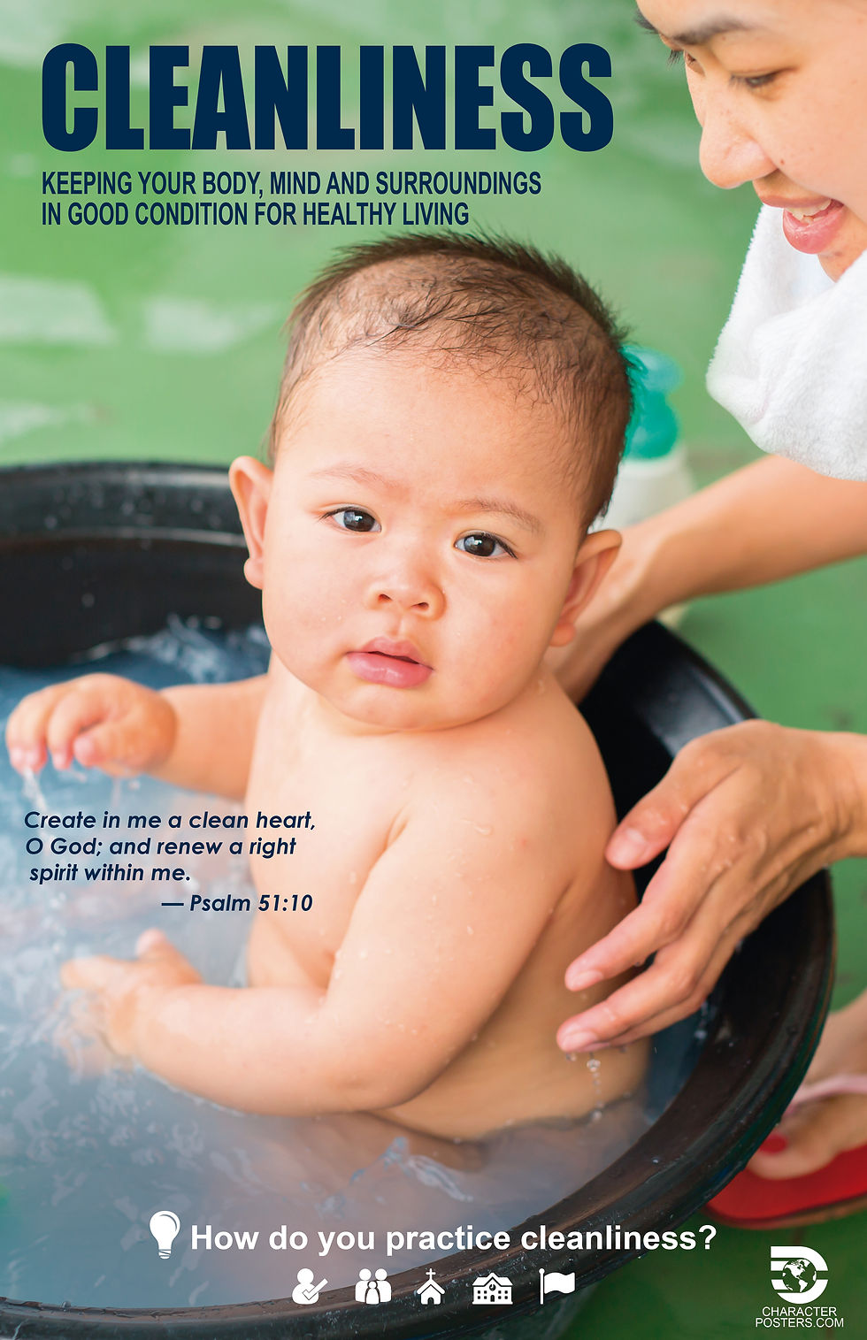 Kalinisan Asian Poster