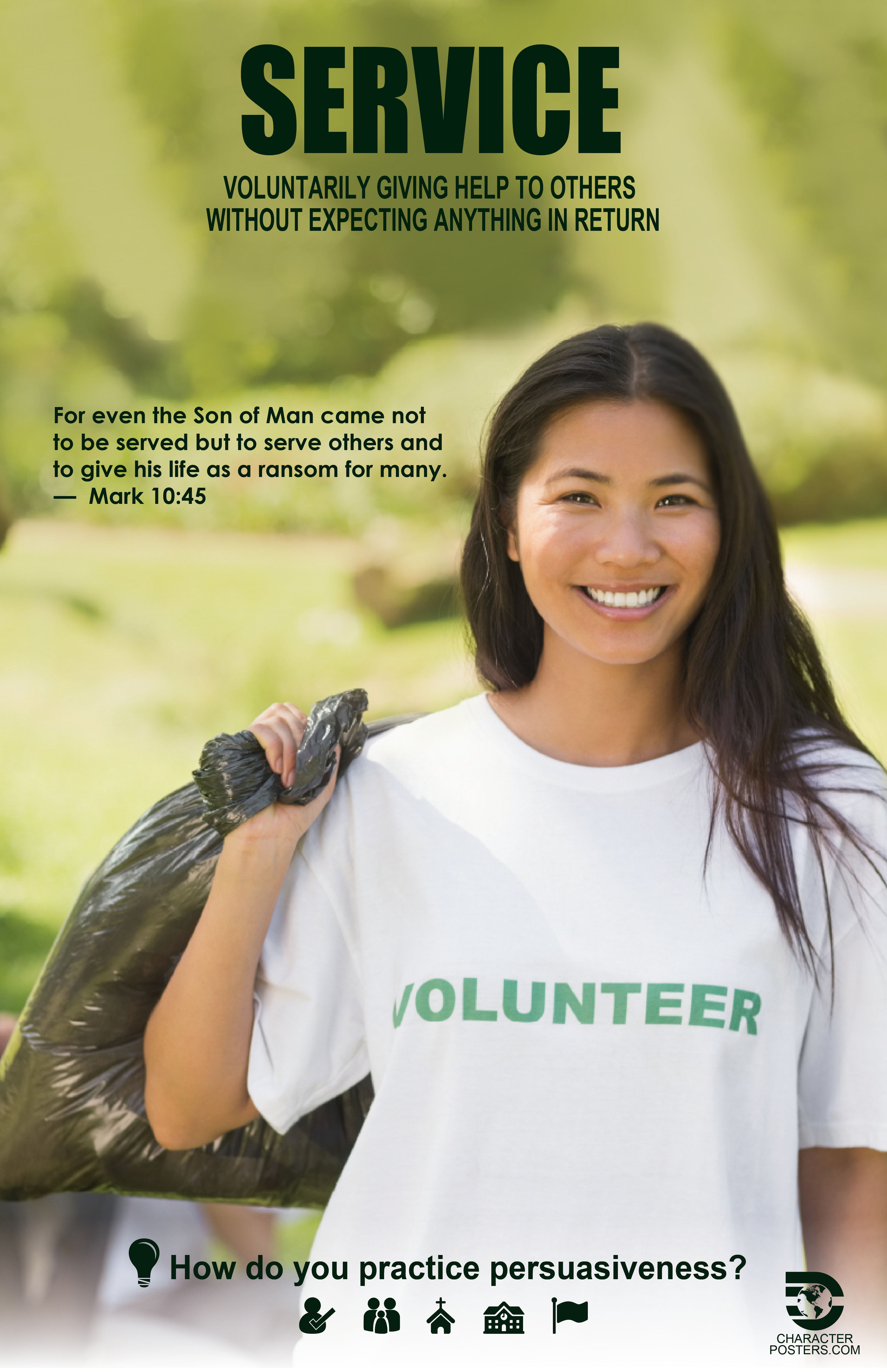 Service Asian Poster