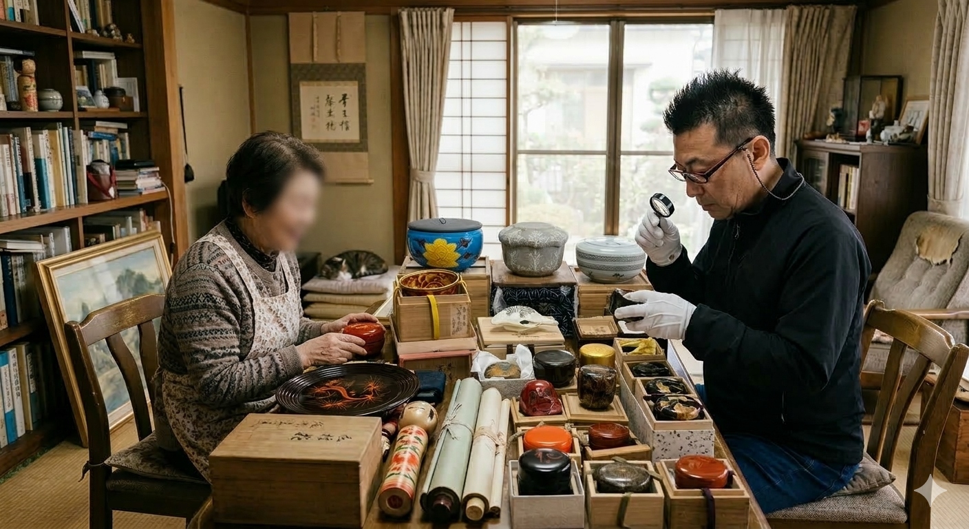 古美術 わたなべの外観