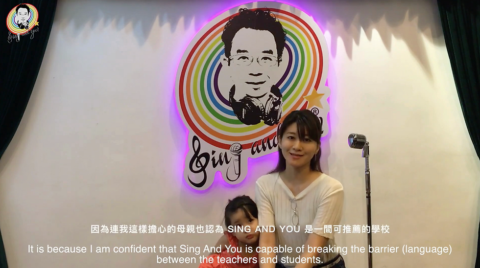 Top Choice for Foreign Families in Hong Kong (3): Why Do Japanese Parents Choose Sing and You? Let's take a look at our fun and relaxing classes.