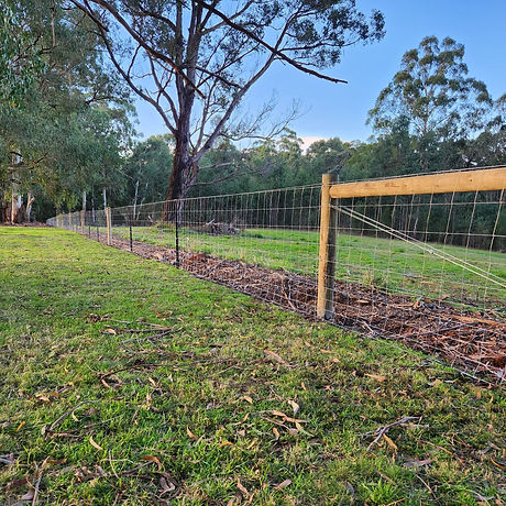 rural farm fence Emerald VIC