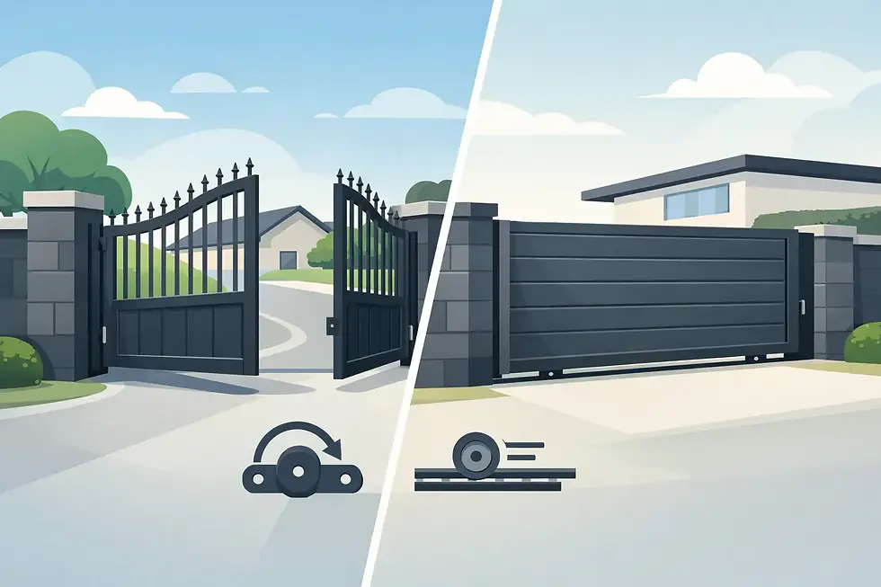 Hinged Gate vs Sliding Gate: Which Suits?