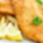 Fiskefilet med pommes frites