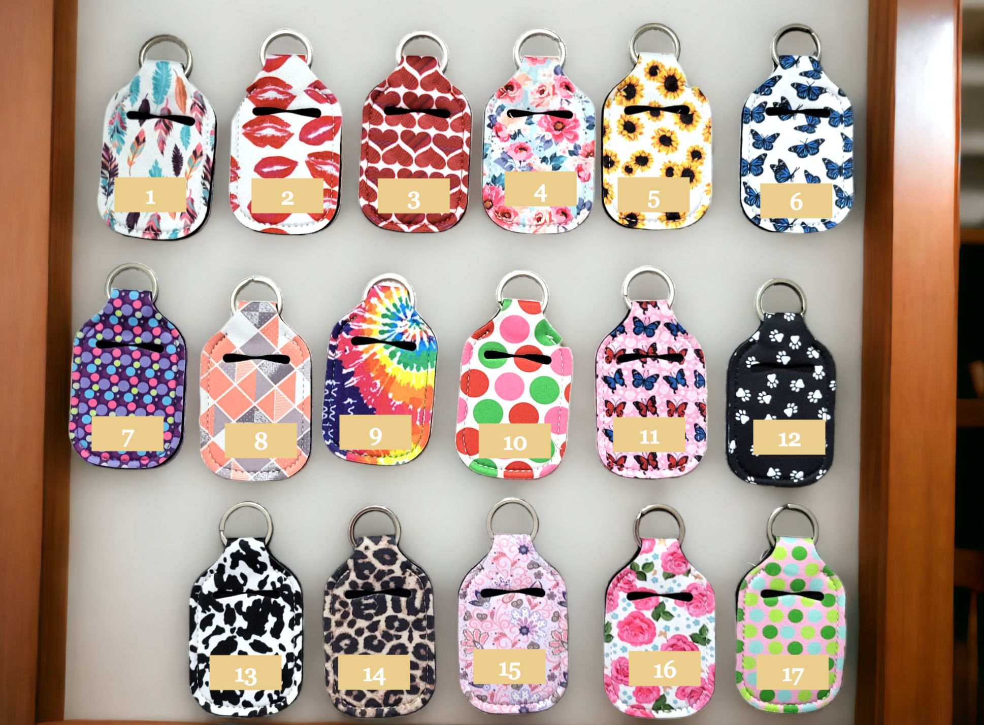 🧴 Neoprene Case for Sanitizer Bottle or Hand Cream