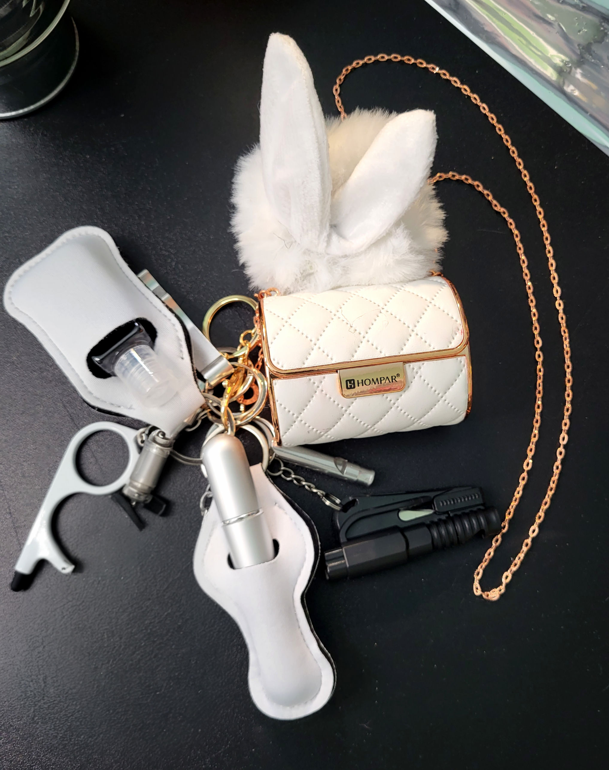 đ€âš Kit Bunny Chic â ĂlĂ©gance & PraticitĂ© en Blanc & Argent