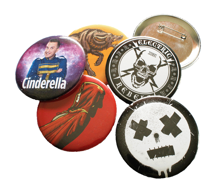 Large Custom Badges