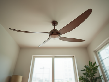 large ceiling fans with lights