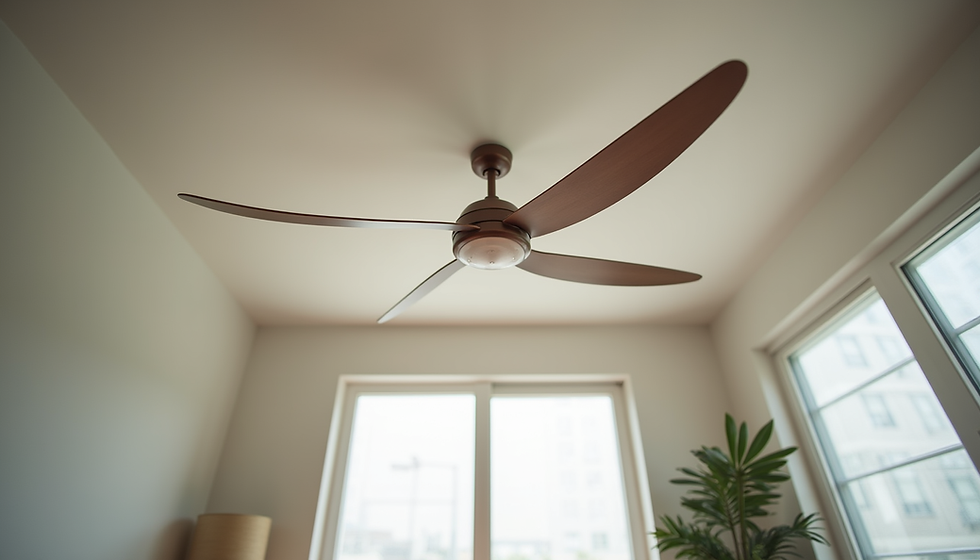 large ceiling fans with lights