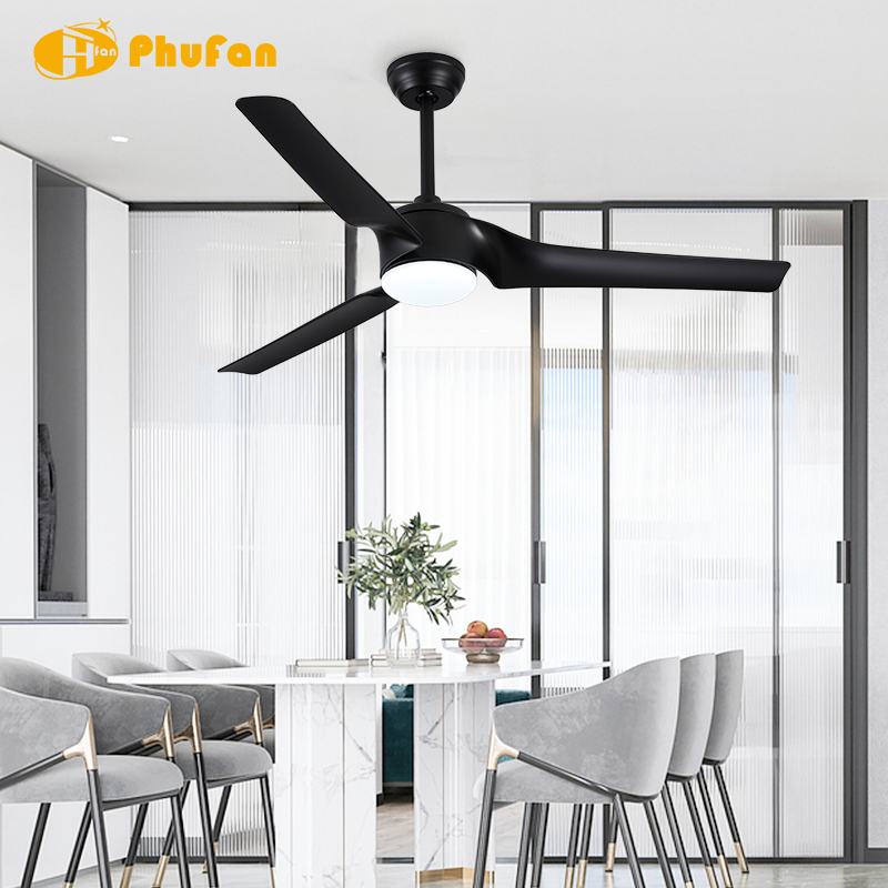 Modern Ceiling Fan Light Available in 52/60/72 Inch,for All Indoor Household