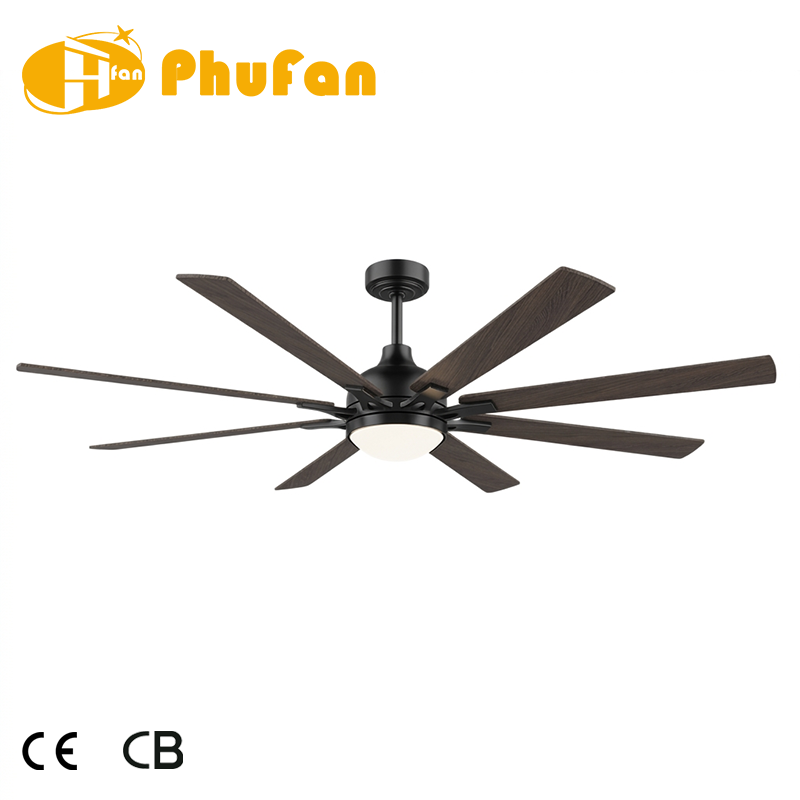 Thumbnail: Large Size Modern Ceiling Fan Light with DC Motor for Open Concept Living Room