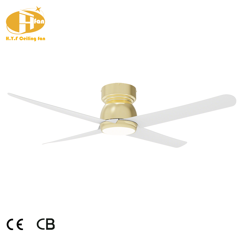 섬네일: Low Profile Ceiling Fan with LED Light Remote Control for Low Ceiling House