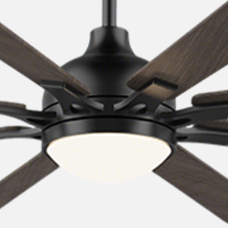 Thumbnail: Large Size Modern Ceiling Fan Light with DC Motor for Open Concept Living Room