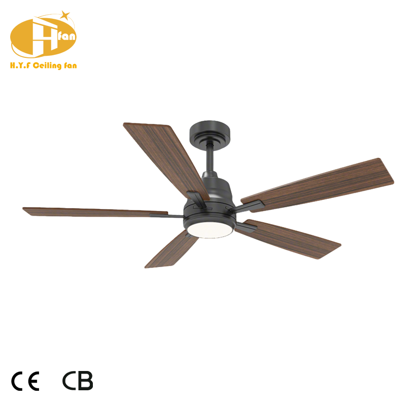 Thumbnail: Ceiling Fan with LED Light Quiet Reversible DC Motor & Remote Contro for Bedroom