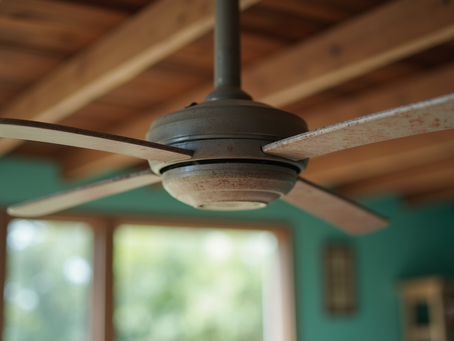 Ceiling Fan With LED Light in Humid Coastal Regions