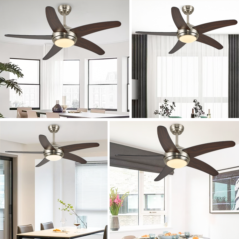 サムネイル： ABS Ceiling Fan with LED Light, DC Motor & Remote Control CE CB Certified 
