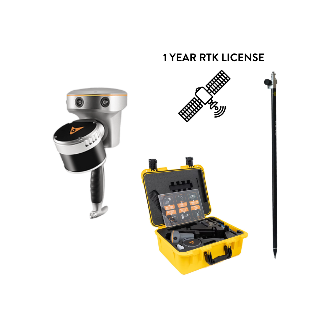 RS10 Handheld SLAM 3D Laser Scanner + 360 Camera