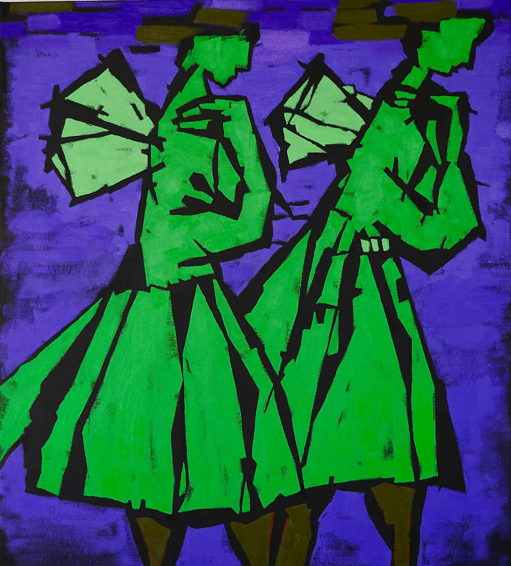 40"x36" oil on canvas, 2019