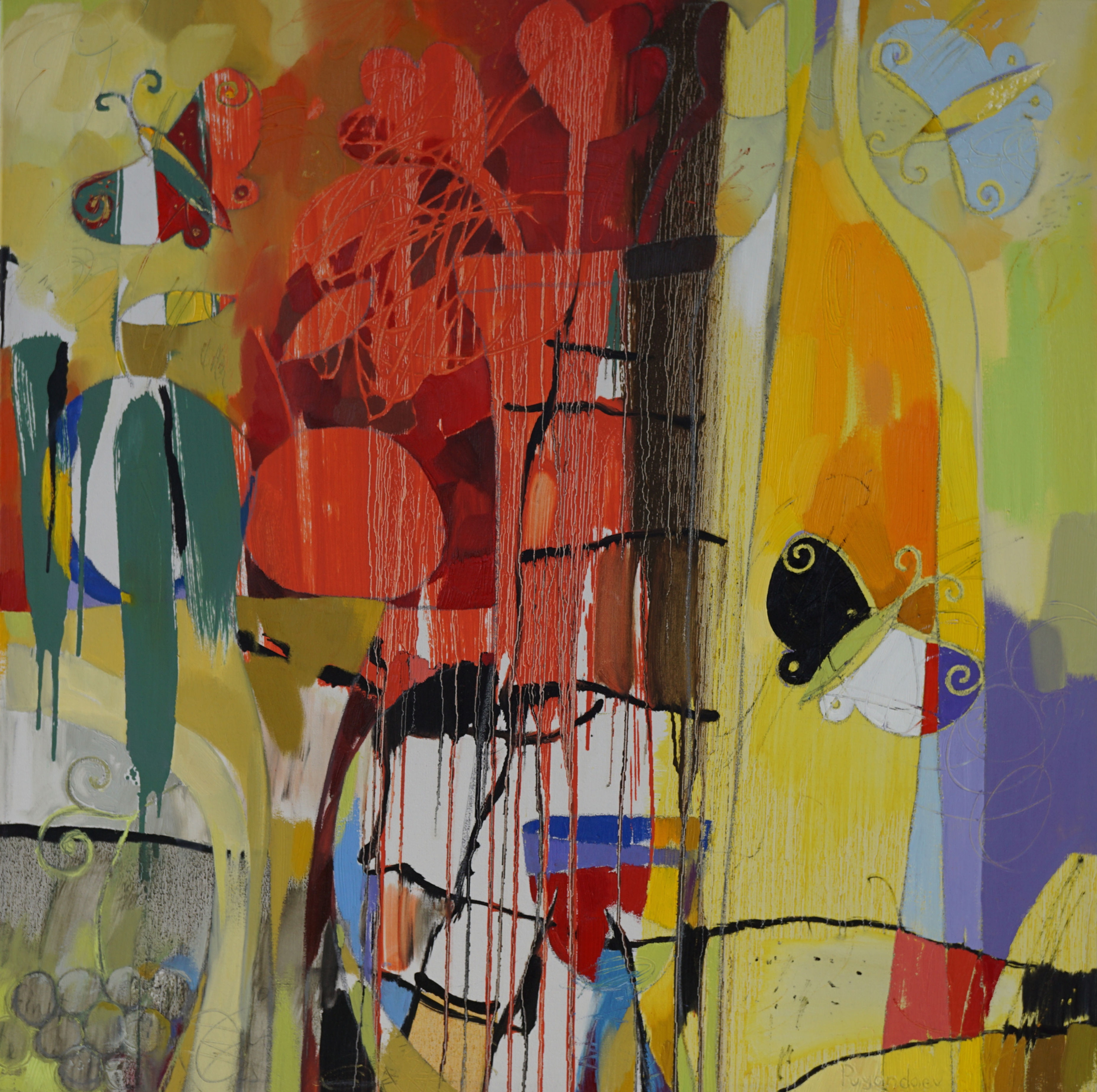 Still Life with Butterflies