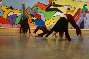installation/performance at Eleanor D. Wilson Museum at Hollins University