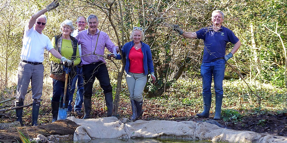 Harris Woodbridge Nature Reserve - dig for Cookham!