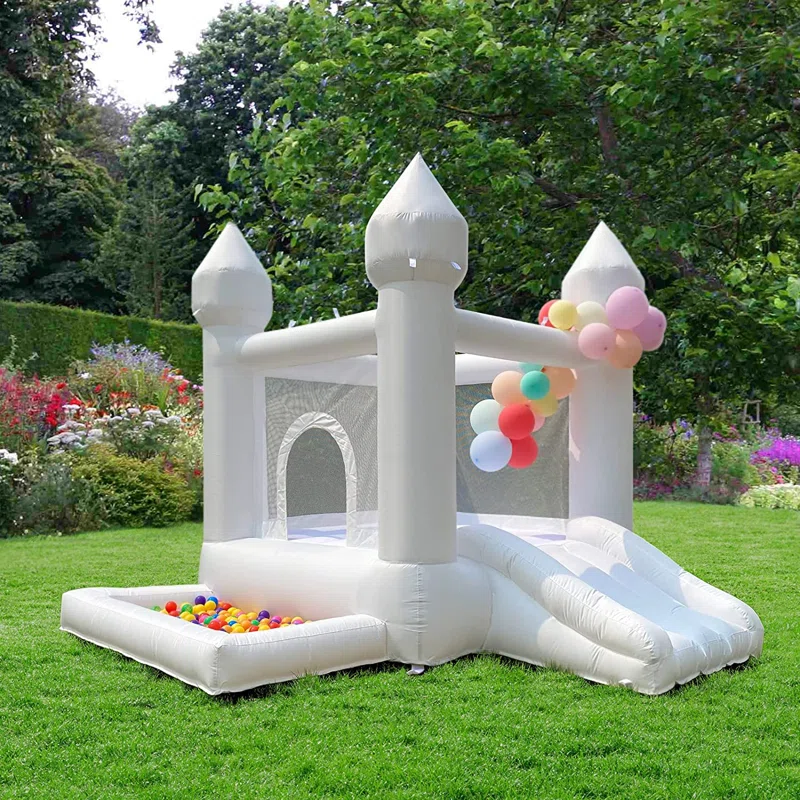 Medium White Bouncy Castle