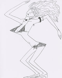 dancing girl - edited - BW.jpg