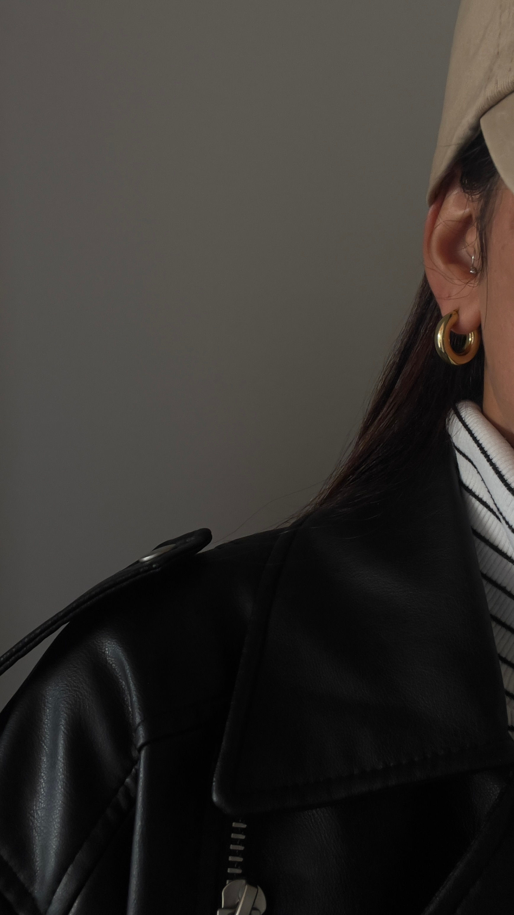 Bobby gold earrings