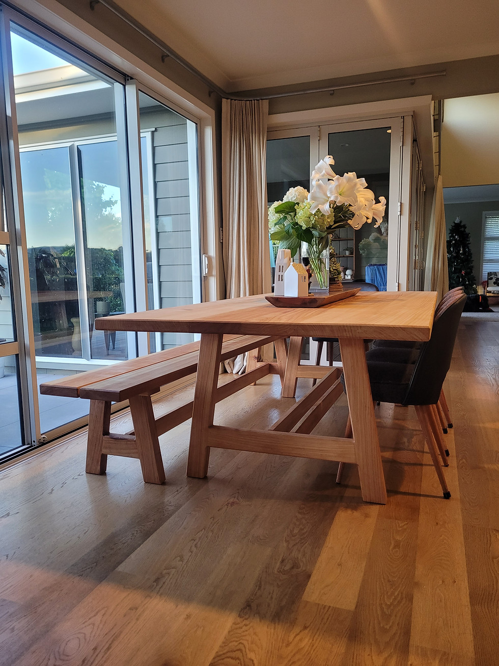 Thumbnail: Dining Table and Bench Seats