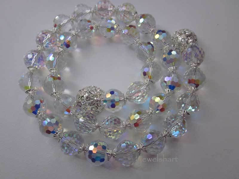 Thumbnail: Crystal Bead Necklace